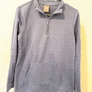 Victoria's Secret Navy Quarter-Zip Pullover